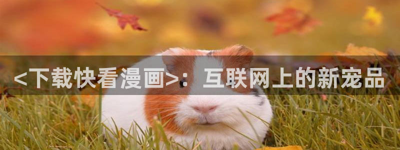 日韩漫画免费看：<下载快看漫画>：互联网上的新宠品